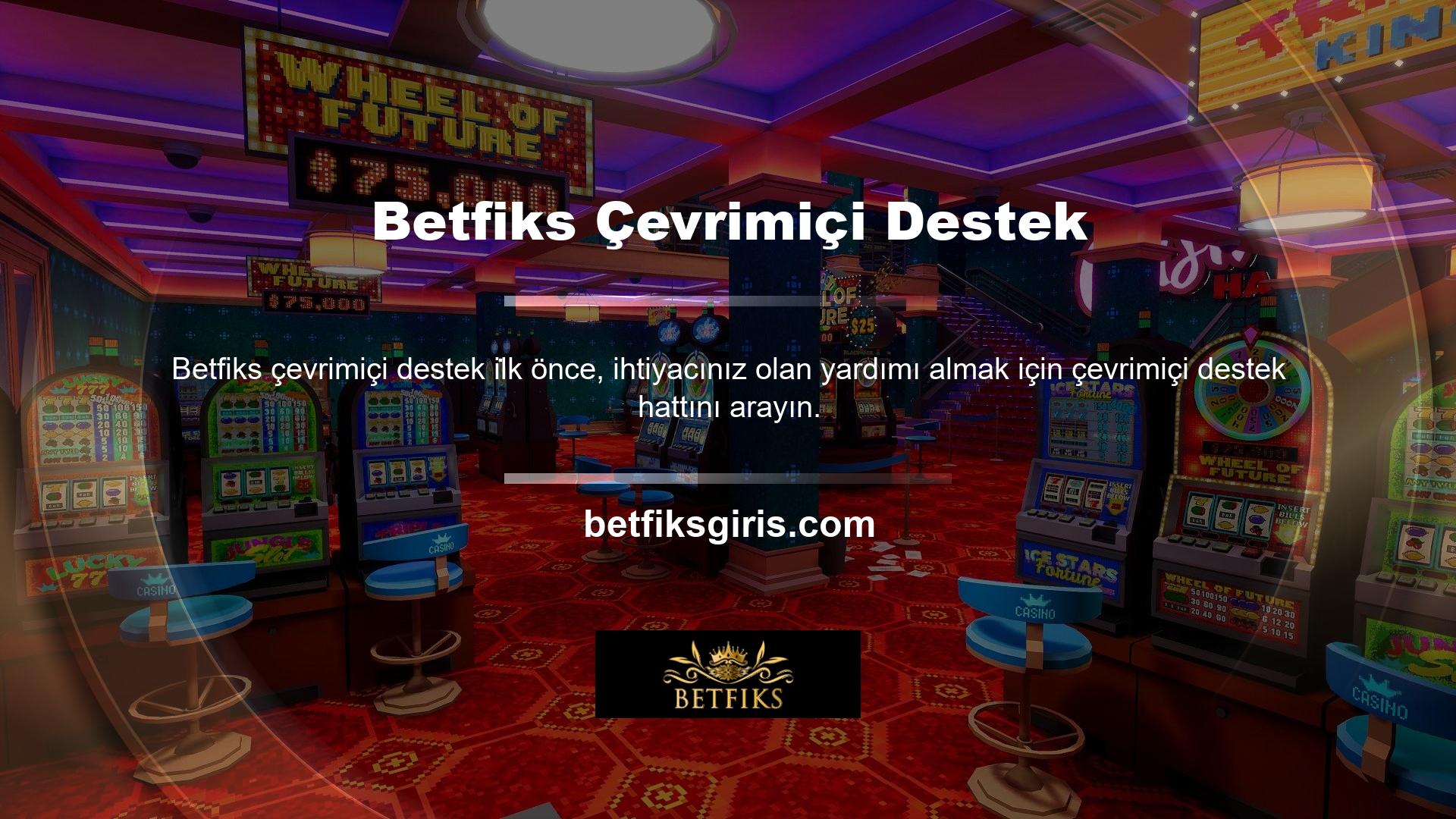 Sadece bu değil, Betfiks sosyal medya hesapları da başkalarıyla bağlantıda kalmak için mükemmeldir